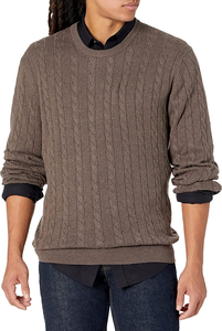 Nouvel arrivage de pulls pour hommes Pull à motif jacquard Tricots à manches longues Col rond Tricoté Hiver Pull en tricot personnalisé pour hommes - Product Image 2