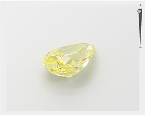 "Diamantes sueltos cultivados en laboratorio 1,5 CT 2 CT VS VVS Fancy Yellow Pear Cut IGI HPHT CVD Certified" - Product Image 4