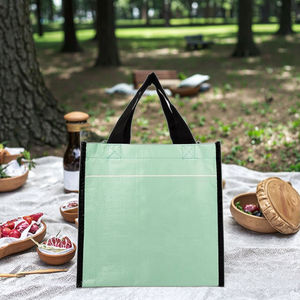 ถุงช้อปปิ้งผ้า PP พร้อมหูหิ้วปรับขนาดได้ (ผ้า PP/ผ้าไม่ทอ) สำหรับซูเปอร์มาร์เก็ตและร้านค้า - Product Image 2