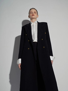 เสื้อคลุมราชินีแบบลำลองของผู้หญิงเสื้อนอกสไตล์มินิมอลคุณภาพสูงสำหรับเสื้อผ้าผู้หญิง - Product Image 4