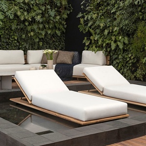 <span class=keywords><strong>Tumbona</strong></span> de teca Berriz, duradera, ecológica, antirust, con respaldo ajustable, garantía de 10 años, muebles de jardín para exteriores - Product Image 1