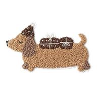 Patchs en tissu personnalisés en chenille écologique pour chien Teckel, brodés, thermocollants, avec logo, pour la mode et la promotion, vente en gros