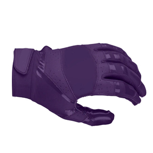 Derniers modèles de gants de football américain respirants pour l'entraînement Gants de football américain en cuir véritable Tailles pour jeunes et adultes - Product Image 4