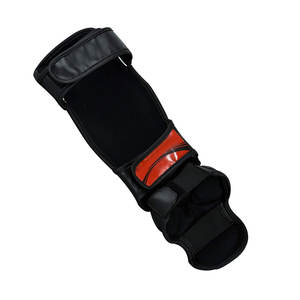 Haute Qualité Dernière Conception Boxe Sécurité Protège-tibia Protection Des Pieds En Gros MMA Cuir Fait Protège-tibia - Product Image 3