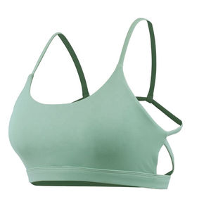 Nuevo en 2024, Sujetador Deportivo de Alta Calidad, Transpirable, para Gimnasio y Yoga, con Diseño de Espalda Descubierta con Encaje para Mujer, Personalizado para Fitness, para Todas las Temporadas - Product Image 1