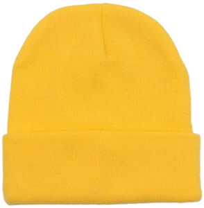 Beanie en tricot personnalisé OEM/ODM |   Chapeau d'hiver unisexe à revers avec broderie 3D et design dessiné à la main |   Casquette douce et chaude, idéale pour la plage et le quotidien, très prisée - Product Image 3