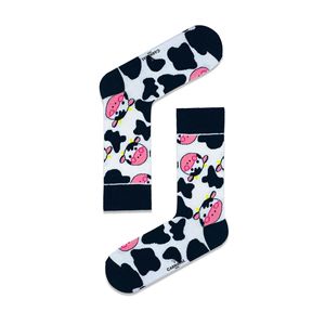 Colorful Silk Cow Print <b>Socks</b> for Girls Breathable <b>Warm</b> Knitted Mesh One Size Fits All-for Daily Use Spring/Winter Seasons - Product Image 1