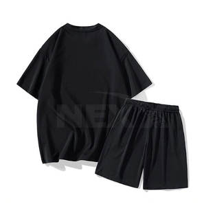 Nueva llegada de camiseta y pantalones cortos para hombre de calidad premium 2025 Diseña tu propio logotipo camiseta y pantalones cortos para hombre - Product Image 2