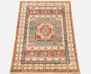 Alfombra hecha a mano con mechones, vibrante, multicolor, hermosa, disponible en tamaño personalizado, rojo y multicolor - Product Image 2