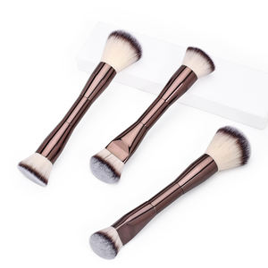 แปรงรองพื้นสองหัว ด้ามอลูมิเนียม ราคาโรงงาน คุณภาพระดับพรีเมียม - Product Image 5