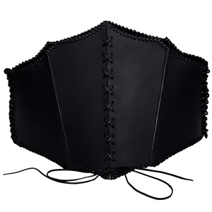 หนังประดิษฐ์เข็มขัดเอวคอลเลกชันHandmadeหนังเข็มขัดเอวช่วงยุคกลางเข็มขัดหนังไวกิ้งแฟชั่น 2024 ขายร้อน - Product Image 5