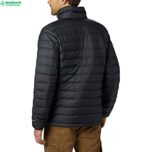 Veste Softshell Rembourrée Écologique Respirante et Coupe-Vent pour Hommes Grande Taille Behram International, Remplissage en Coton, Style Urbain - Product Image 2