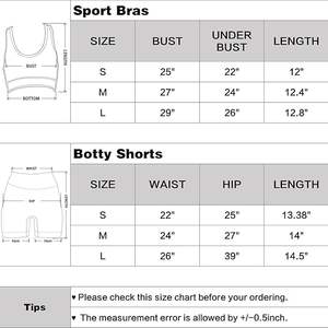 Ensemble de yoga 2 pièces grande taille pour femme avec soutien-gorge de sport et leggings taille haute - Taille élastique - Product Image 4