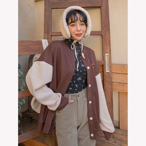 เสื้อแจ็คเก็ตวาร์ซิตี้แบบสั่งทำพิเศษ ขนาดใหญ่พิเศษ คุณภาพสูง ผลิตจากผ้าขนสัตว์ผสม เสื้อแจ็คเก็ตเบสบอลแบบ Letterman ปักลายเสื้อวาร์ซิตี้ - Product Image 1