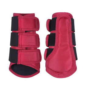 Accesorios para montar a caballo Botas transpirables de calidad superior para caballos Botas equinas de cepillado ecuestre a juego OEM ODM - Product Image 2
