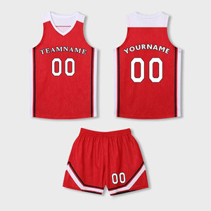 Conjunto de Jersey y pantalones cortos sin mangas de secado rápido personalizado para torneos de baloncesto de verano y partidos de entrenamiento - Product Image 2