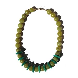 Collier en perles de résine faites à la main Craft Exim, bijoux de mode haut de gamme, élégant pour femmes, à porter en toutes saisons, idéal pour les fêtes, cadeau, exportation - Product Image 3