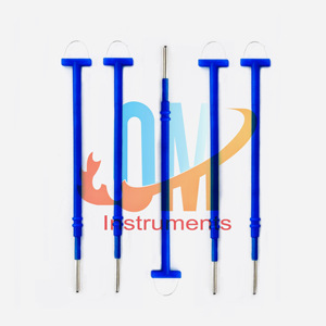 Electrodos LLETZ Leep Azules Aislados al por Mayor, Acero Inoxidable de Grado Médico, Certificación CE, 5 Piezas, Esterilizables y Desechables - Product Image 1