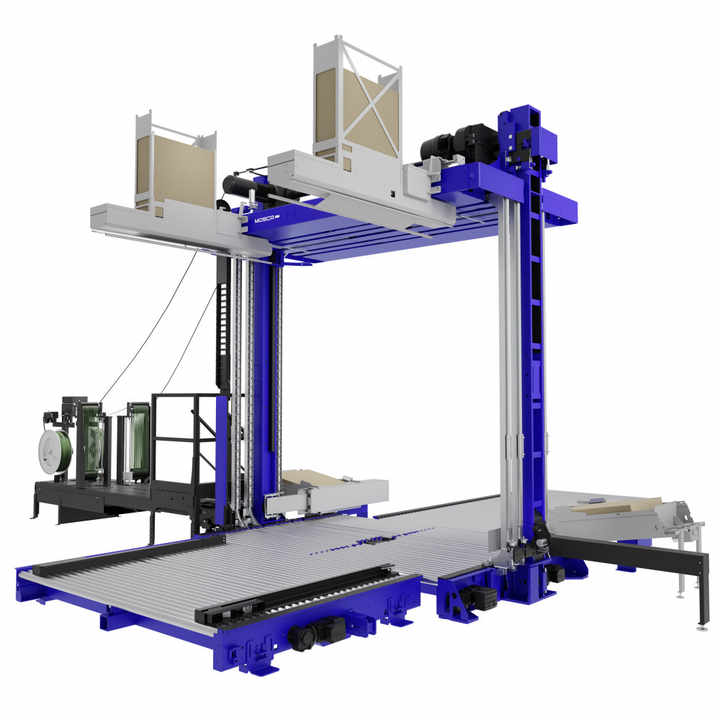 Fully Automatic Pallet Packing Press for Securing Transport Goods ...