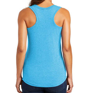 Débardeur Tri Blend Femme Turquoise Blue Frost Gilets - Product Image 2