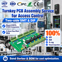 Fabricant chinois de circuits imprimés (PCBA) sur mesure de haute qualité pour systèmes de contrôle d'accès, service de fabrication de circuits imprimés (PCB) et de PCBA en petit volume avec délai de livraison rapide, disponible 24h/24.