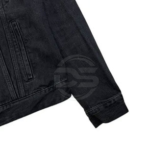 Men's High Quality Canvas Winter <b>Jeans</b> <b>Jacket</b> OEM Service New Arrival Long-Sleeved High Street Light Feature Customized Design - Product Image 5