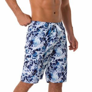 Nouveau short de plage en tissu extensible dans les 4 sens Design personnalisé Vente en gros Short de surf pour homme Short de bain à séchage rapide pour homme - Product Image 3