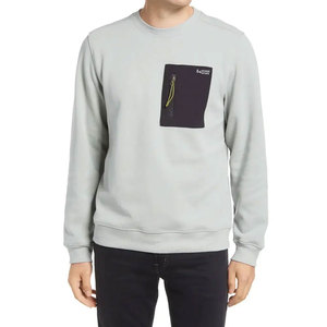 Sudaderas de hombre de diseño impreso personalizado de diferentes colores/100% sudaderas de hombre hechas de material de algodón - Product Image 1