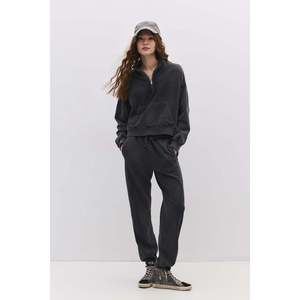 Pantalones Deportivos de Algodón Deslavado - Product Image 1