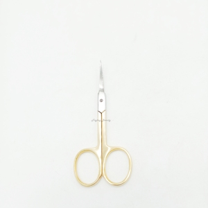 Tijeras de manicura portátiles, gran calidad, 3,5mm de espesor, para belleza de cejas, envío rápido - Product Image 1