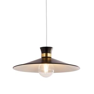 Lámpara Colgante Moderna de Hierro Negro, Altura Ajustable, Cuidado de la Vista, Regulable, E27, Alto CRI 85, 1200 Lúmenes, 2700K, Ideal para Hogar y Oficina - Product Image 1