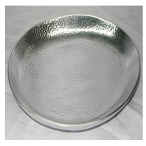 Meilleure qualité en acier inoxydable avec deux poignées avec forme ronde Style de décoration meilleur plateau de service en gros à vendre - Product Image 5