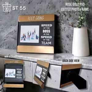 Soporte Móvil de Acero Inoxidable con Soporte para Bolígrafo y Tarjetas, Diseño Simple y Atractivo, al por Mayor, al Mejor Precio - Product Image 4