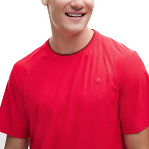 La última camiseta de tenis de malla a rayas con protección UV, ropa deportiva de secado rápido transpirable personalizada, OEM, ODM, fabricante de ropa deportiva, proveedor - Product Image 3