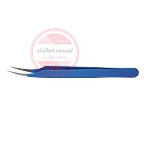 Pince à cils à pointe en fibre Pince à cils en acier inoxydable personnalisée - Product Image 4