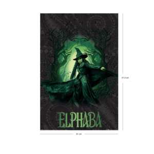 โปสเตอร์เอลฟาบาเรืองแสงวิคคิดส์ 2 สำหรับตกแต่งผนัง - Product Image 1