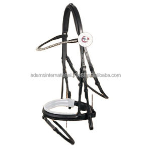 Relleno suave de cuero de alta calidad, con Stich de mano, banda para cejas de cristal ostentosa, brida de caballo - Product Image 2