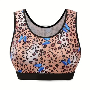 Sujetador deportivo de alta calidad para mujer, tendencia 2025, para Yoga, gimnasio, moda, Fitness, Bikinis estampados de alta calidad y ropa de playa, sujetadores deportivos - Product Image 2