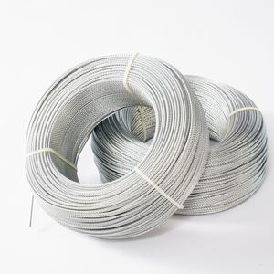 Grossiste en câbles métalliques - Corde à linge blanche flexible, câble souple 1/4\", câble métallique galvanisé, câble métallique en acier recouvert de PVC - Product Image 4