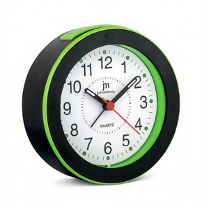 Reloj Despertador de Pared Verde y Negro JUSTAMINUTE JA7061TV para Lowell - Product Image 2