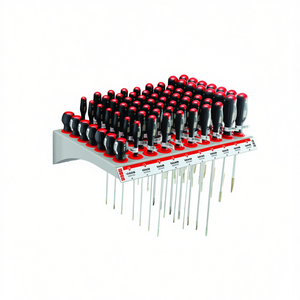 Usag 100-Piece Shelf with Slotted Screwdrivers for <b>Tool</b> <b>Storage</b> Display Stands - Product Image 2