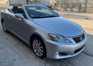 เล็กซัส IS250 ปี 2010 แบบเปิดประทุน เครื่องยนต์ V6 ระบบกุญแจรีโมท พวงมาลัยซ้าย มาตรฐานยูโร 4 ระยะทาง 50001-75000 ไมล์ จากสหรัฐอเมริกา - Product Image 2