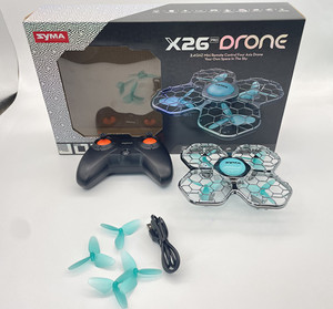 Mini Dron HOSHI <span class=keywords><strong>Syma</strong></span> X26 <span class=keywords><strong>PRO</strong></span>, Quadcopter RC de 4 Canales con Evitación de Obstáculos por Infrarrojos, Aeronave de Inducción con Vuelo Estacionario Automático, Juguete de Regalo para Niños - Product Image 6