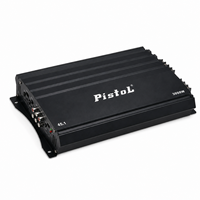 Amplificateur de voiture 4 canaux PISTOL 45.1 3000W Classe AB 7W x 4 RMS 4 Ohms, amplificateur de puissance audio pour système audio de véhicule