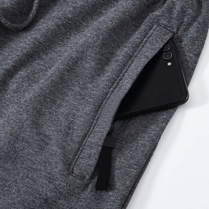 Shorts pour hommes de couleur unie, taille élastique mi-haute, en toile de haute qualité, respirants, séchage rapide, vêtements de sport décontractés, style streetwear, printemps - Product Image 4