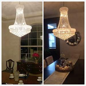 13-Lumières Chrome Classique Empire Style K9 Lustre En Cristal Plafonnier pour Salon Foyer Salle À Manger Couloir Bedro - Product Image 2