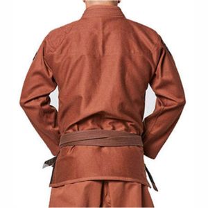 Jiu jitsu kimonokimono de jiu jitsu uniforme de karaté de couleur unie nouveau vêtement d'arts martiaux du fabricant professionnel - Product Image 6