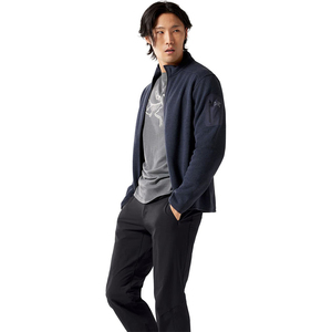 Personalizada de invierno de los hombres de Shell suave impermeable al aire libre de cremallera completa chaqueta de lana suave para los hombres - Product Image 3