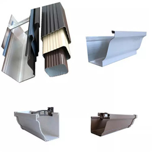 مزراب سقف من الألومنيوم بمرشح ورقة شجر من الألومنيوم - Product Image 2