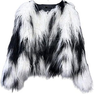 Street Style Women Chic Mongolian Fur <b>Coat</b> with Faux <b>Coat</b> Women Colorful Mongolian Fur <b>Coat</b> Winter Wear - Product Image 1